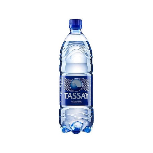 Tassay вода газированная, пэт, 1 л